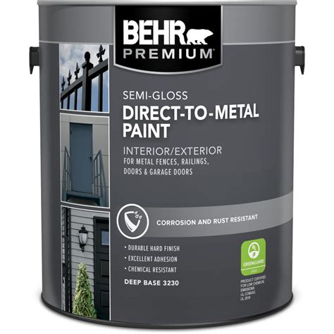 This spray paint adds a weather and corrosion preventive layer on top of the. . Metal paint home depot